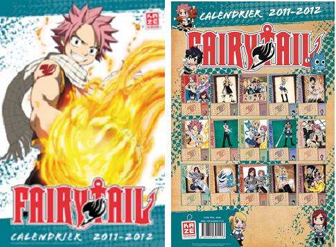 Calendriers Kazé 2011 - 2012, 13 Juillet 2011 - Manga news